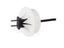 Flexible Cable Cord Grommet 2 Inch Black White Rubber For Desk Table Carousel 5