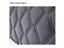 Super Soft Smooth Quilted Head Cover Thick Velvet Bed Back Dust Protector Cover Carousel 6