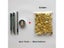 50set Leather Snap Fasteners Kit With 4 Install Tools 3 Sizes Carousel 7