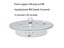 3 Speeds 20cm Intelligent Electric Jewelry Holder Turntable Battery USB Power Carousel 3