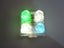 ®™DUPLO - Brick 2 x 2 Light with White Button (New Batteries) Carousel 17