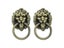 10Pcs Furniture Handles Vintage Lion Head Door Knockers Pull Handles Carousel 3