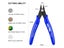 1/5/10pcs Model Plier Wire Plier Cut Line Stripping Multitool Stripper Knife Carousel 4