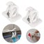 Nail-free Adjustable Curtain Pole Wall Bracket Self-adhesive Rod Holder 2-8pcs Carousel 8