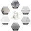 Nail-free Adjustable Curtain Pole Wall Bracket Self-adhesive Rod Holder 2-8pcs Carousel 10