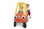 Little Tikes: Cozy Coupe - Red / Yellow Carousel 5