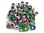 100pcs 3/4/5/6/8/10mm Multicolor Metal Eyelets Rivets Button Holes Carousel 5