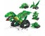 5-in-1 STEM Dinos Toy Robot Building Set with APP2.4GHz Remote Control S Carousel 1