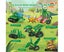 5-in-1 STEM Dinos Toy Robot Building Set with APP2.4GHz Remote Control S Carousel 5