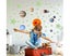 110 PCS Halloween Luminous Wall Stickers Fluorescent Solar System Stars Cei Carousel 9