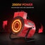 2in1 2000W Portable Electric Industrial Fan Heater Hot Air Blower SAA Carousel 5