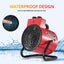 2in1 2000W Portable Electric Industrial Fan Heater Hot Air Blower SAA Carousel 7