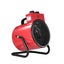 2in1 2000W Portable Electric Industrial Fan Heater Hot Air Blower SAA Carousel 12