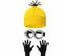 3 Pcs Halloween Costume Accessories Goggles Glasses Yellow Beanie Gloves Cosplay Carousel 1