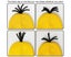 3 Pcs Halloween Costume Accessories Goggles Glasses Yellow Beanie Gloves Cosplay Carousel 4