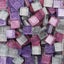 50PCS Diy Mix Color Glitter Glass Mosaic Stones Mosaic Tiles Glass Pebbles Carousel 5