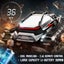 Amphibious Remote Control Car 2.4Ghz Off Road Remote Control Tank Carousel 3