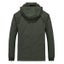 Men's Windbreaker Jackets Waterproof Military Hooded Water Proof Wind Breaker Carousel 5