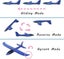 2 Pack Foam Airplane Toys, 12.4 Throwing Foam Plane,flying Toy For Kids, Gifts F Carousel 3