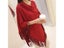 Women Shrugs Spring Autumn Knitted Sweater Poncho Coat Elegant Pullover Jumper Carousel 6