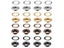 200pcs Metal Eyelets Tool Eyelets Grommets Installer Eyelets Para Scrapbook Carousel 4