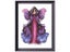 Fairy Cartoon Cross Stitch Package Rose 18ct 14ct 11ct White Fabric Cotton Silk Carousel 6