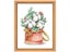 Fairy Cartoon Cross Stitch Package Rose 18ct 14ct 11ct White Fabric Cotton Silk Carousel 7
