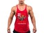 Men's Anime Funny Summer Fitness Stringer Tank Tops Cotton Gym Singlets Carousel 6