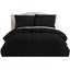 Hotel Living Seersucker Comforter Set Queen Black Comforter Sets Queen Carousel 1