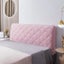 High Quality Velvet Quilted Headboard Cover All-inclusive Super Luxury Soft Carousel 4