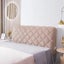 High Quality Velvet Quilted Headboard Cover All-inclusive Super Luxury Soft Carousel 1