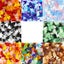 170pcs Mica Mosaic Tiles Mixed Color Triangle Glass Tile DIY Materials Carousel 7