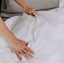 Bambi Dobby Design Ecotouch Tencel(R) / Cotton Quilt Cover Set - White Carousel 3