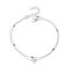 SUMENG New Fashion Simple Multilayer Heart Anklets For Women Leg Chain Gifts Carousel 6