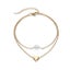 SUMENG New Fashion Simple Multilayer Heart Anklets For Women Leg Chain Gifts Carousel 1