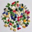 4.3oz/122g Polygon Porcelain Mosaic Tiles DIY Craft Ceramic Tile Mosaic Making Carousel 7