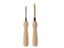 Knitting Embroidery Pen Weaving Felting Craft Punch Needle Threader Wooden Carousel 3