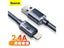 Baseus USB Cable For IPhone 14-11 Pro Xs Max Xr 8 7 Plus 2M 2.4A Fast Charging Carousel 3