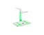 Controller Charger Magnetic Gamepad Charging Stand Colorful RGB Light Stora Carousel 3