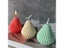 3D Pear Candle Silicone Mould Scented Candle Casting Mold Handmade Candle Soap Carousel 3