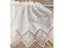 White Cotton Embroidered Cabinet Curtain For Shade. Decorate Half Coffee Carousel 6