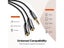 Ugreen Headphone Splitter Audio Cable 3.5mm Male To 2 Female Jack 3.5mm Carousel 8