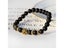 Trendy White Turquoise Stone Charm Men's Wood Beads Handmade Leopard Bracelets Carousel 6
