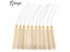 6 Pcs Micro Rings Loop Tool Loop Threader Pulling Needle Used With Hair Plier Carousel 4