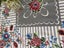 Retro vintage collectable ~ 1950’s Supper Cloth ~ bottlebrush, proteas Carousel 3