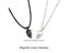 2Pcs Magnetic Heart Necklace For Women Valentine's Day/Gift Jewelry Carousel 6