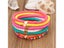 Go2Boho Gold Heart Bracelet Women's Handmade Clay Elastic Jewelry Latest Solid Carousel 3