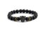 12 Style Men's Black Lava Healing Beads Reiki Buddha Prayer Bracelet For Women Carousel 3