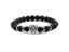 12 Style Men's Black Lava Healing Beads Reiki Buddha Prayer Bracelet For Women Carousel 5
