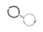 2Pcs/Set Beads Bracelet For Lovers Natural Stone Distance Heart Magnet Couples Carousel 1